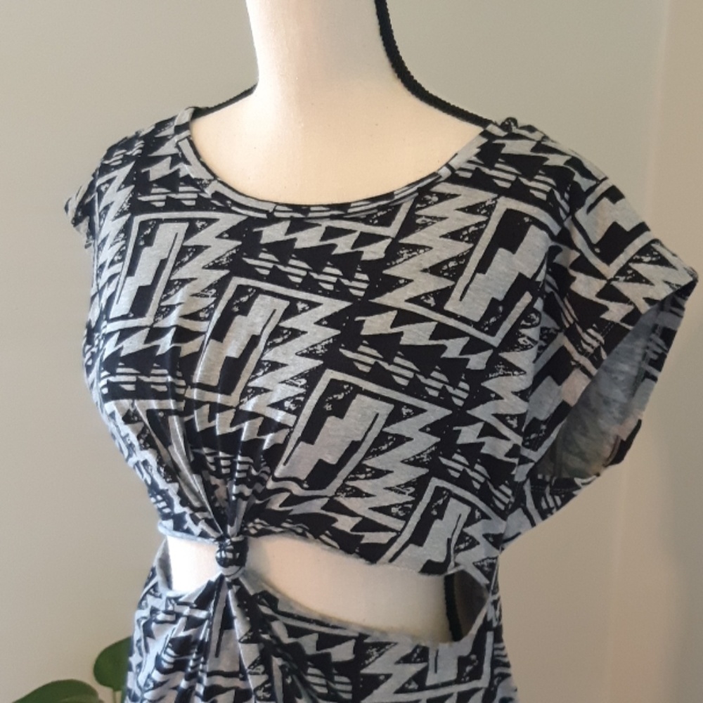 Casual Dress Mini Contour Dress 80s Style